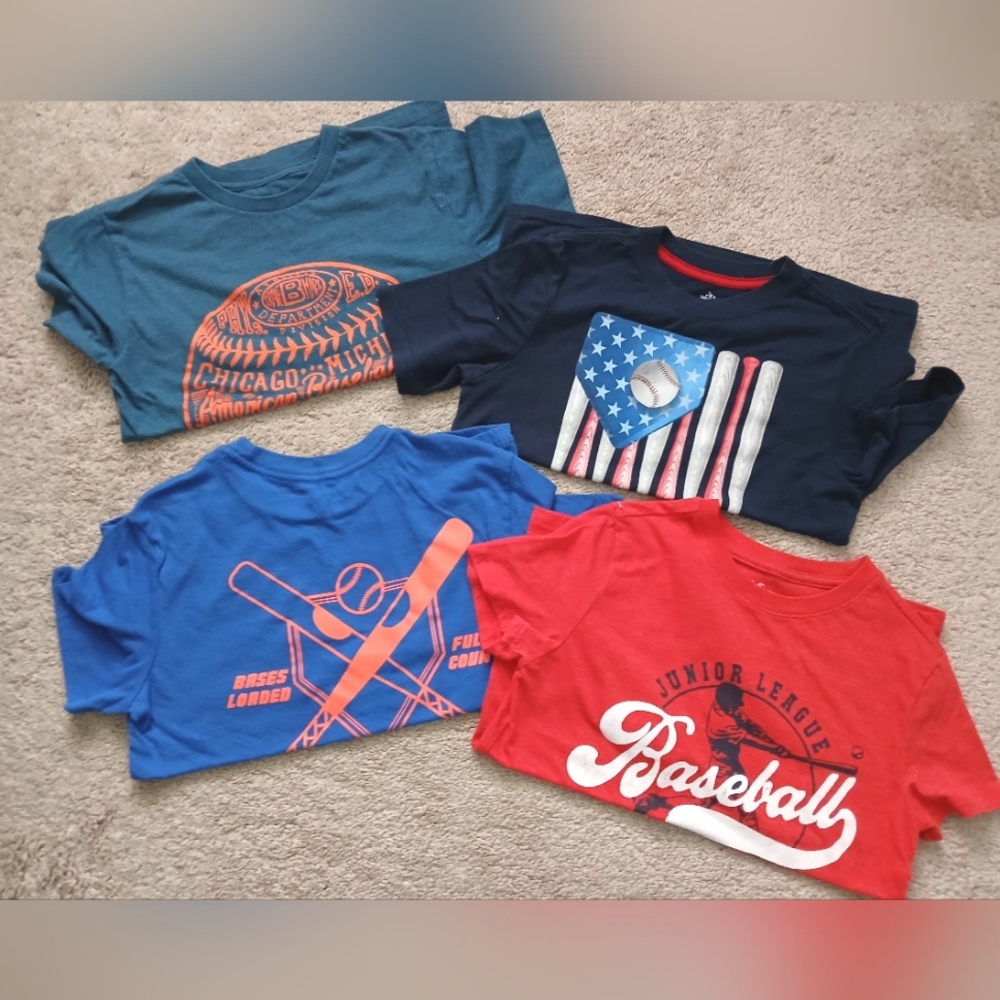 Boys Baseball T-Shirt Bundle